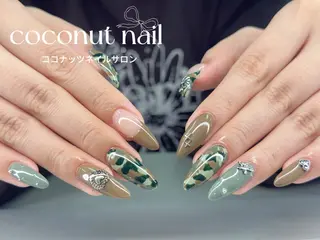 ネイル 神田 ココナッツのネイルデザイン