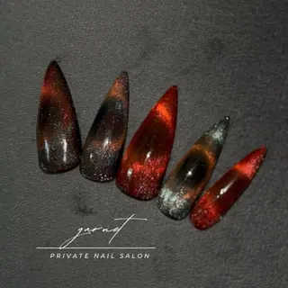 ネイル Garnet nailのネイルデザイン