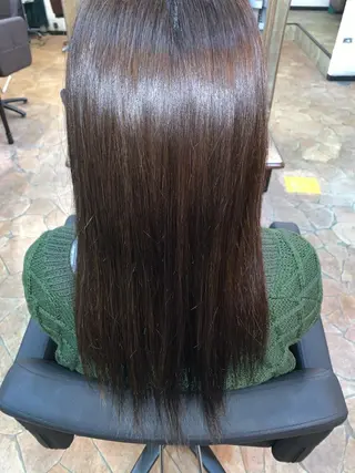 ロング カラー おおたかの森/透 明感/小林のヘアスタイル