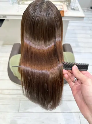 ロング 縮毛矯正専門 金井佳祐のヘアスタイル