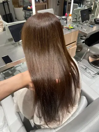 ロング カラー カット カラー募集ちぇる🥣のヘアスタイル