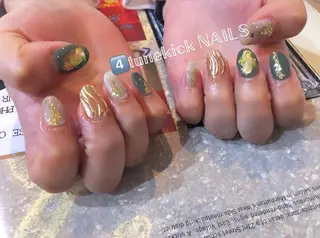 ネイル 4tunekick NAILS(フォーチュンキックネイルズ)所属・光森 淳子のネイルデザイン