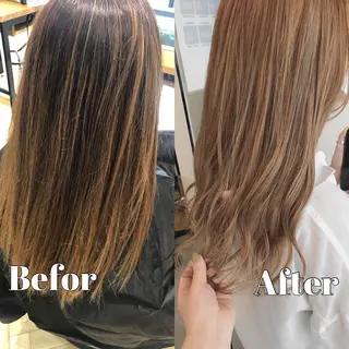 ロング カラー Saori / さおりのヘアスタイル