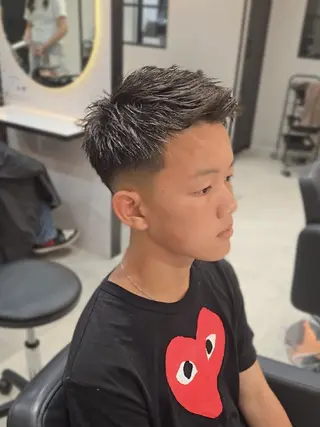 メンズ ショート Lapis 名古屋駅前店所属・LEN名古屋/パーマ 海外ヘア/メンズ特化のヘアスタイル