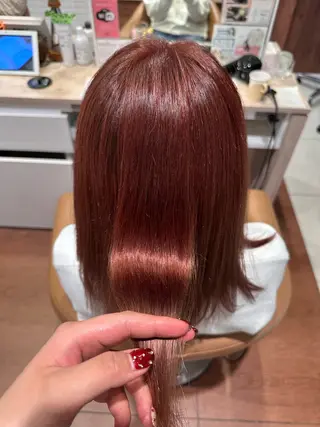 ミディアム カラー ☆あつみ☆ soen  天神店のヘアスタイル