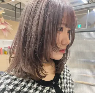 ミディアム 鳳／美容室 chinaのヘアスタイル