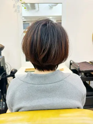 ショート newline銀座所属・👑銀座ショート/ 絶壁補正/金子涼👑のヘアスタイル