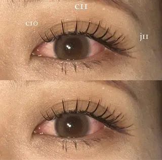 マツエク・マツパ NORA hinataのマツエク・マツパデザイン