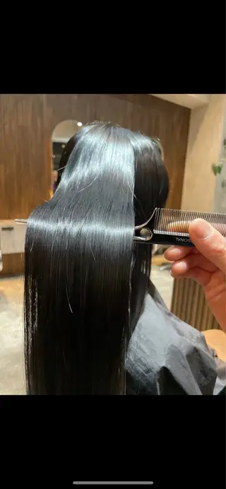 ミディアム カラー ✨髪質改善 縮毛矯正 艶髪 立川 コウキ✨のヘアスタイル