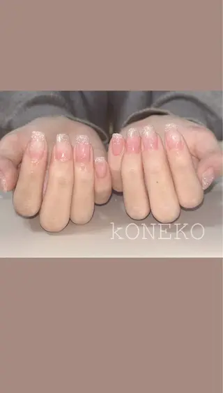 ネイル コネコネイルサロン モデル用のネイルデザイン