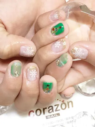 ネイル corazon所属・ネイリスト aicoのネイルデザイン