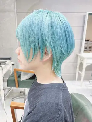 ショート カラー ヘアアレンジ メンズ 𝐑𝐈𝐍𝐊𝐀 🐣🩷のヘアスタイル