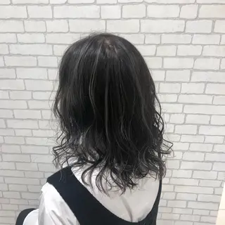 セミロング 🍑とたに ももか🍑のヘアスタイル