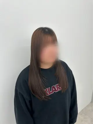 ロング 田辺 愛莉のヘアスタイル