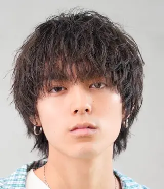 パーマ メンズ 仙台フェザーパーマ/ fifth/遠藤楓雅のヘアスタイル