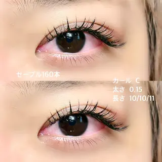 マツエク・マツパ アイブロウ eyelist ⌇ minami 𖠚ᐝのマツエク・マツパデザイン