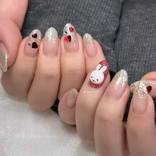 ネイル ネイル/耳つぼ /新ホワイトニングのネイルデザイン