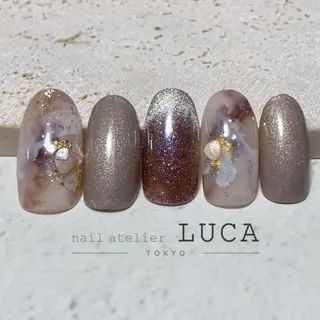 ネイル ネイルアトリエルカ スタッフのネイルデザイン