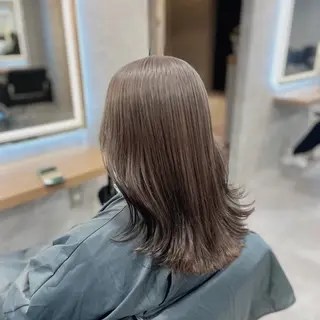 カラー ベージュ・グレー ジュ達人KOJIROのヘアスタイル