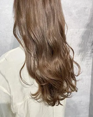 ロング カラー YU-KA ✂︎ROSSOのヘアスタイル