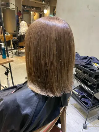 ミディアム カラー ヘアアレンジ 🌿透明感/レイヤー 🌿TATSUKIのヘアスタイル