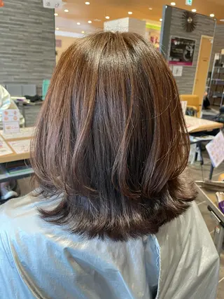 ミディアム 【髪質改善】 夏目結以のヘアスタイル