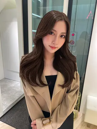 ロング Parve  Mix /板野妃莉のヘアスタイル