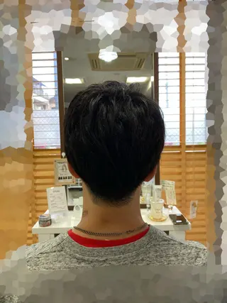 ショート メンズ Aloa登戸所属・武田 学のヘアスタイル