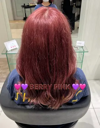 セミロング カラー Lelie by artina所属・💚 AKI 💚のヘアスタイル