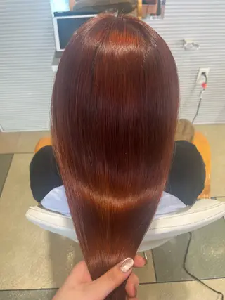 ロング カラー ベージュカラー⌇﻿ くびれヘア.𐙚心音のヘアスタイル