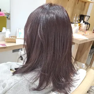 ロング カラー えんどう みほのヘアスタイル