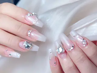 ネイル M🌷nail 長さだし専門店のネイルデザイン