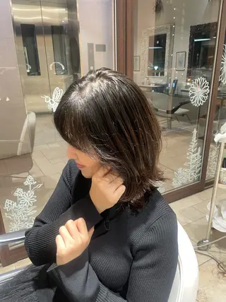 ミディアム オブヘア  宮前平所属・🌼岩田 千夏🌼のヘアスタイル