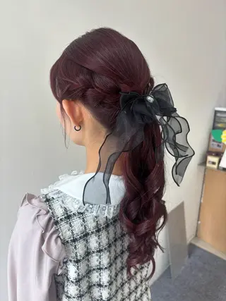 ヘアアレンジ 西山 夢月のヘアスタイル