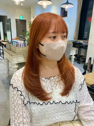 セミロング La Bonheur hair grace 門前仲町店【ラボヌール ヘア グレース】所属・似合わせショート/ 杉本篤史のヘアスタイル