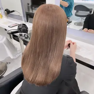 ロング カラー ハイトーン/韓国 レイヤー/るか🎀のヘアスタイル