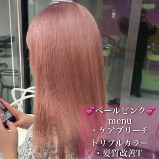 ロング カラー ブリーチボブNo.1 🥇/KOHEIのヘアスタイル