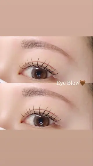 アイブロウ 🩰yuri🩰 似合わせ/束感のマツエク・マツパデザイン