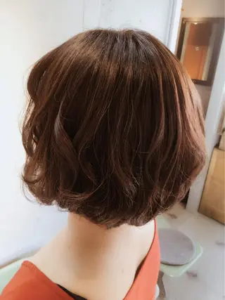 ショート カラー パーマ 代表 中島貴志のヘアスタイル