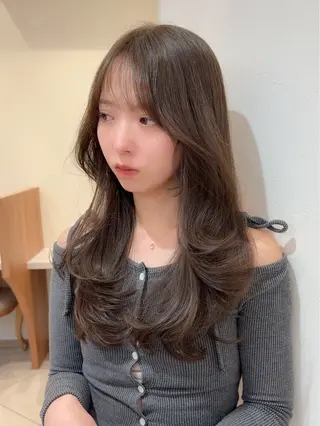 ロング ミタニ/髪質改善 /レイヤーカットのヘアスタイル