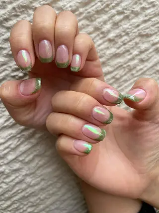 ロング カラー ヘアアレンジ キッズ ネイル マツエク・マツパ アイブロウ 福田 加奈のネイルデザイン