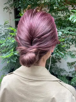 ヘアアレンジ i MA　ヘアスタジオ所属・勝野 麻美のヘアスタイル