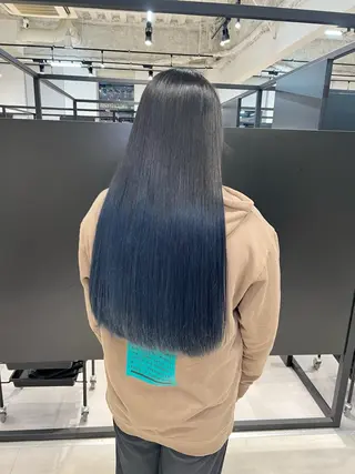 ロング カラー kimika🥑 メンズ/髪質改善のヘアスタイル