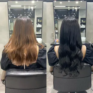 ロング カラー ヘアアレンジ ar+ ❤︎ maiのヘアスタイル