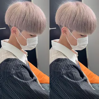 カラー メンズ Lit.富士 久保田風太のヘアスタイル