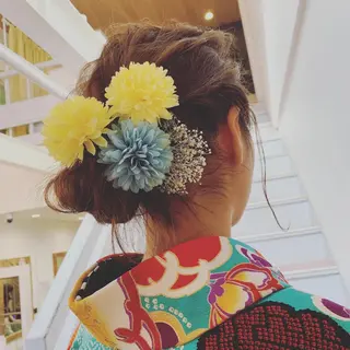 ヘアアレンジ march merryのヘアスタイル