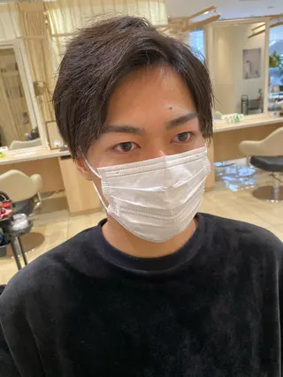 ショート メンズ 🩵波巻き／ツイスパ HARU💎のヘアスタイル