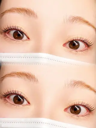 マツエク・マツパ 《目元分析》 似合うまつ毛提案の眉毛・アイブロウイメージ