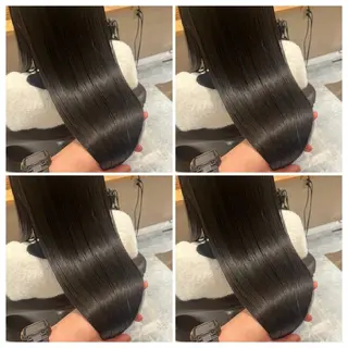 ロング カラー 髪質改善 艶髪カラー エクステ かいり✂️のヘアスタイル