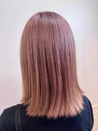 ミディアム カラー 髪質改善✨縮毛矯正 美髪担当・大西真奈のヘアスタイル